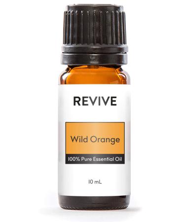 Wild Orange Essential Oil by REVIVE Essential Oils - 100% Pure Therapeutic Grade for Diffuser Humidifier Massage Aromatherapy Skin & Hair Care