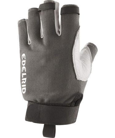 EDELRID Work Glove Open II - Small Titan | Unisex Adult Size - Buy Online on GoSupps.com