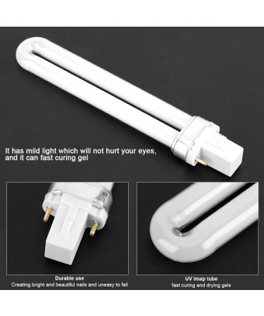 Buy 4-Pack 12W UV Tubes for Portable LED Nail Lamp | Professional UV Nail Dryer Replacement | Ideal for Manicure Tool - Buy Online on GoSupps.com