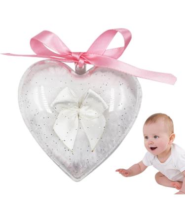 Powder Puff for Body - Women Makeup Powder Puff Heart Shaped | Body Powder Puff for Dusting Powder Baby Women Powder Puff for Bath and Travel White - Buy Online on GoSupps.com