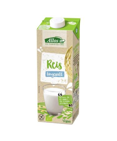 Allos - Rice Drink natural - 1 l - pack of 12