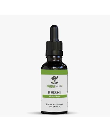 Reishi Mushroom Extract - Liquid Tincture - Supplement for Immunity Defense & Brain Support Support Healthy Liver Function Energy Booster & Sleep Better 1oz by Ziggy Health - Buy Online on GoSupps.com