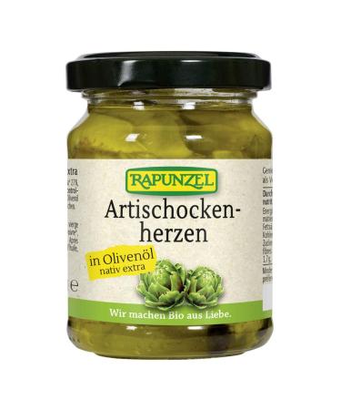 Rapunzel - Artichoke hearts in olive oil - 120 g - pack of 6