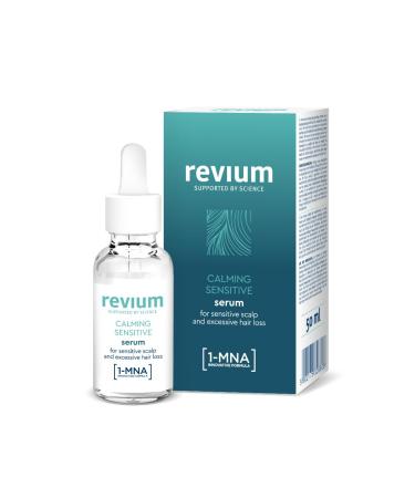 Revium 1-MNA Calming Sensitive Serum Hair Regrowth for Men and Women Sensitive Scalp and Excessive Hair Loss Protects Against Irritations 50 ml - Buy Online on GoSupps.com
