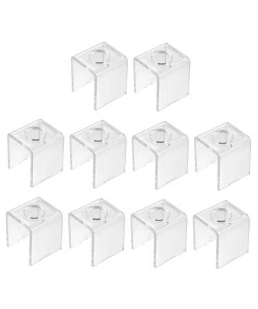 Kickstand 10pcs Lipstick Mold Molds Lip Cosmetic Lip Balm Lipstick Making Mould Lip Gloss Holder Makeup Tools Lipstick Bracket DIY Lipstick Mold Stand Plastic Manual Tray Lipsticks