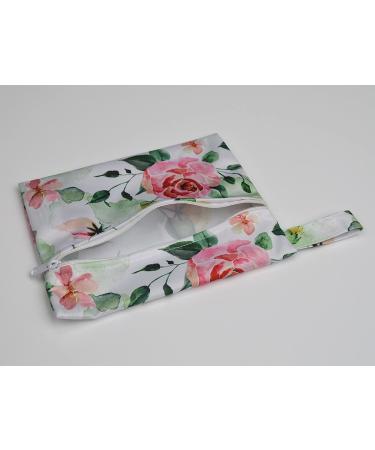 Reusable Bamboo Cloth Menstrual Pads - 12 Piece Set, Sizes 8, 10, 14 - Unscented - Cn Rose - Buy Online on GoSupps.com