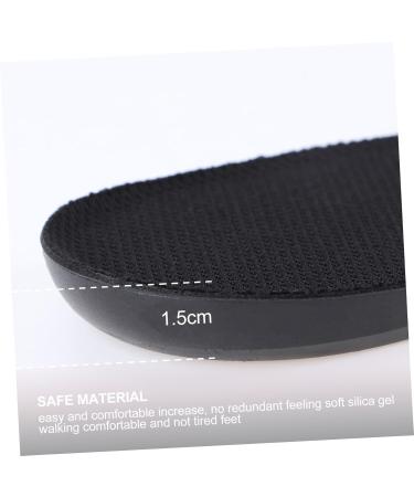 FOMIYES Heightening Insoles - 3 Pairs Heel Protector for Men | Invisible Height Increase Cushion Plantillas Ortopedicas - Buy Online on GoSupps.com