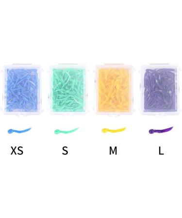 Buy Windplusya Dental Plastic Wedges - Colorful Disposable Fixation Wedge with Hole | 4 Boxes - International Shipping Available - Buy Online on GoSupps.com