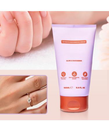  Nybhyjka Soft Body Hair Shaving Cream 150ml Gentle Hair Removal Product Painless Hair Removal for Women Soothing Harmless Body Cream Lotion for Arms - Buy Online on GoSupps.com