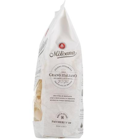  Italian Gourmet E.R. La Molisana Paccheri N. 316 Pasta Lenta Lavorazione Lot de 3 p tes base de semoule de bl dur Bronze 500 g + Polpa Italian Gourmet Polpa 400 g - Buy Online on GoSupps.com