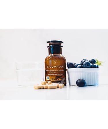 Organic Movita Fermented Vitamin B-Complex: Whole Foods Vitamins & Minerals for Vegans - Gluten-Free & Non-GMO - Monthly Supply - Buy Online on GoSupps.com