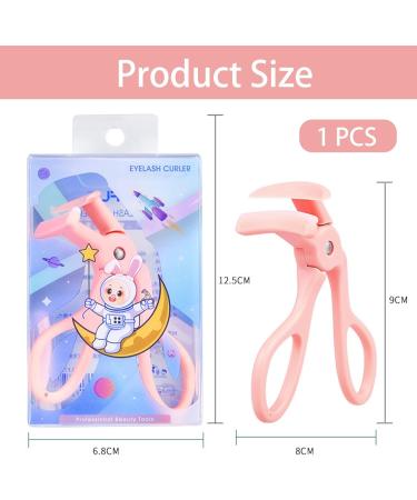 RYMAUP Eyelash Curlers with 2 Silicone Refill Pads Premium Eye Lash Curler Pulling Lash Curler Makeup Tool for Women and Girls 24 Hours Eyelash Curl - Buy Online on GoSupps.com