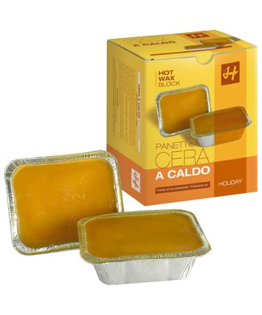 Warm wax Holiday Classic Natural 1 kg hair removal waxing without fleece strips