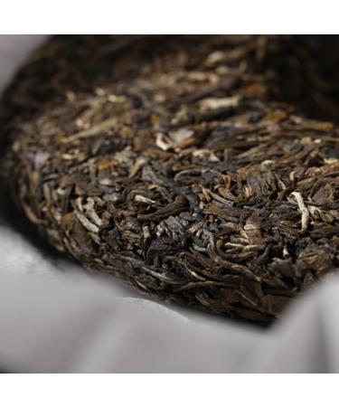 HQZM Yunnan Yiwu Old Tree Early Spring 357g Puer Raw Tea With Orchid Scent More Fragrant As It Ages - Buy Online on GoSupps.com