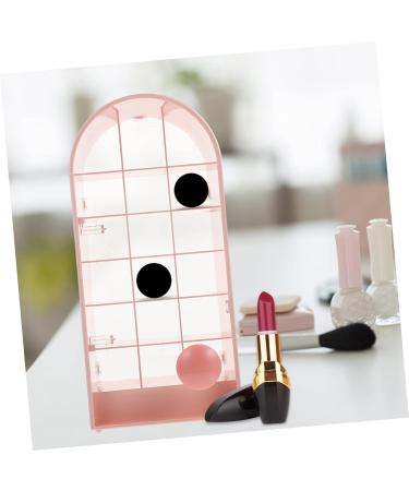 Buy Healeved Pink Lipstick Storage Box - Organizer & Display Stand for Makeup | International Shipping Available - Buy Online on GoSupps.com