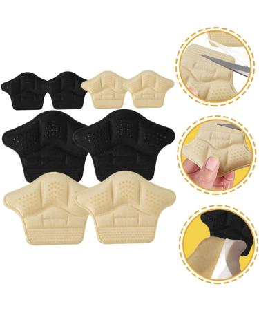 NOLITOY 4 Pairs Sneaker Heel Stickers - Self-Adhesive Heel Pads & Cushion Inserts for Men & Women - Perfect for Oversized Shoes & High Heels - Portable Silicone Shoe Inserts - Buy Online on GoSupps.com
