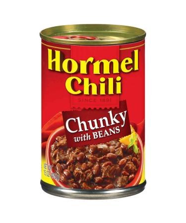 Hormel Chili, Chunky with Beans, 15 oz