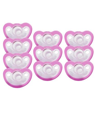 JollyPop 0-3 Months Pacifier 10 Pack Unscented - Pink