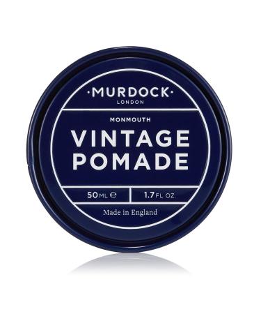 Murdock London Vintage Pomade | Classic Ultra-Slick Finish with Strong Hold | Made in England | 50ml