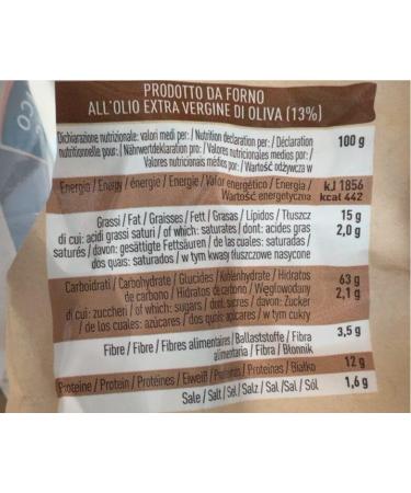 Alce Nero Tocchetti Bread Sticks - Organic Baking Product with Organic Khorasan Wheat and Extra Virgin Olive Oil - 150g + 400g Box - Pack of 8 - Buy Online on GoSupps.com