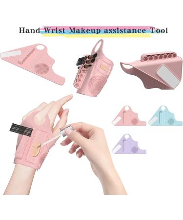 Precise Makeup Application Silicone Hand Strap Adjustable Strap Reusable And Comfortable Cosmetic Beauty Tool - Buy Online on GoSupps.com