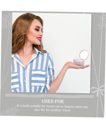 POPETPOP 1 Set Elastic Powder Box Round Makeup Organizer Portable Makeup Case Cosmetic Holder Travel Shell - Buy Online on GoSupps.com