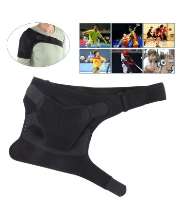 Shoulder Brace Compression Support - Pain Relief for Men & Women | Single Strap Protector - Buy Online on GoSupps.com