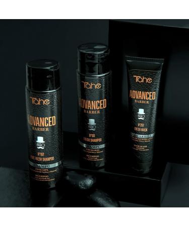 Tahe Advanced Barber Anti-Dandruff Shampoo for Men No. 102 Pure Fresh Shampoo 300 ml - Buy Online on GoSupps.com