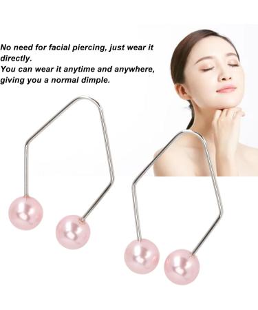 Dimple Maker 2 Pairs Trainer to Create Dimples on the Face and Cheeks Innovative Tool to Improve Your Smile and Strengthen Facial Muscles (Pink) - Buy Online on GoSupps.com