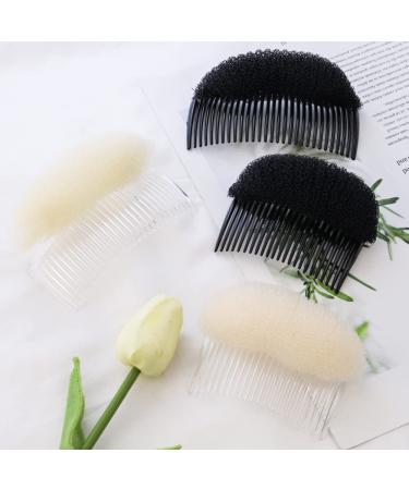 TCOTBE 4 Pcs Hair Bun Volume Inserts & Combs Set for Charming Hairstyles - Bun Maker & Styling Accessories for Women & Girls - Buy Online on GoSupps.com