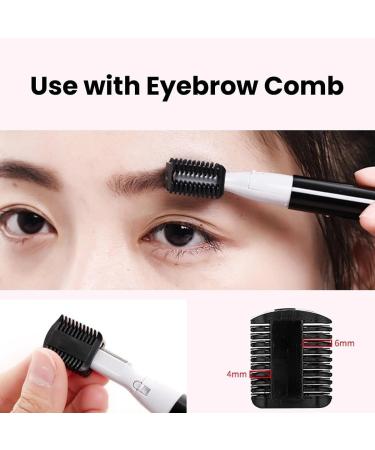 Sonic Smooth Eyebrow Trimmer - Precision Rechargeable Electric Facial Hair Remover for Women | Painless & No Pulling - Green - Buy Online on GoSupps.com
