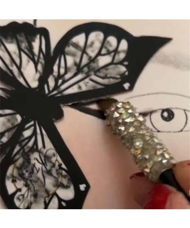 Butterfly Eyeliner Stencil Butterfly Eyeliner Stamp Eyeliner Stencils for Eyes Wing Eyeliner Applicators Shaper Tool Reusable and Flexible Eyeliner Stamp (Color : 2pcs) - Buy Online on GoSupps.com