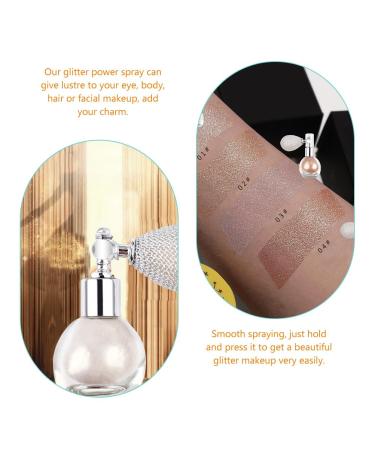 KALLORY Shimmering Spray Powder | High Gloss Glitter Makeup for Face & Body - International Shipping Available - Buy Online on GoSupps.com