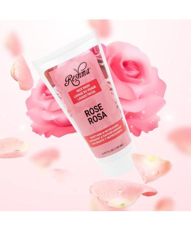 Reshma Beauty Rose Face Wash | Cleanser for All Skin Types & Dull Skin | Glowing Skin and Deep Cleansing | Cleanser for Reviving Nourishing and Rejuvenating |For Daily Use - Cruelty-Free (Pack of 6) - Buy Online on GoSupps.com