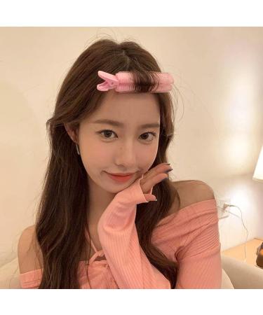 Hair Root Fluffy Clip 4 Pcs Non-Slip Cold Wave Curling Iron for Home Showers Salon DIY Styling Tools (Pink) - Buy Online on GoSupps.com