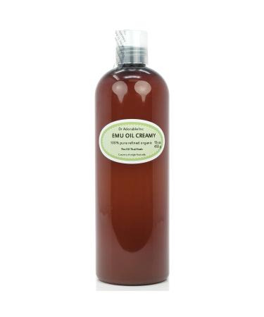 Dr Adorable - 16 oz - Creamy Emu Oil - 100% Pure Natural Organic