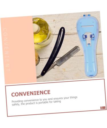 Minkissy 10-Piece Razor Storage Box - Shaver Holder Case for Men & Electrical Razors - Travel-Friendly Hair Razor Organizer - Buy Online on GoSupps.com