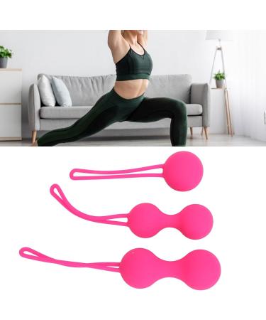 3 Pcs Kegel Training Balls Silicone Kegel Balls Female Pelvic Floor Muscle Trainer Muscle Contraction Trainer for Postpartum Repair Bladder Control Muscle Tightening - Buy Online on GoSupps.com