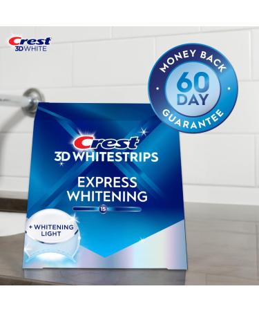 Crest 3D Whitestrips with Light Teeth Whitening Kit - 20 Strips (10 Treatments) - Buy Online on GoSupps.com
