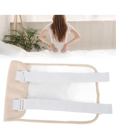 Adjustable Castor Oil Pack for Sleep | Reusable Ergonomic Compress for Liver Detox - Khaki - Buy Online on GoSupps.com