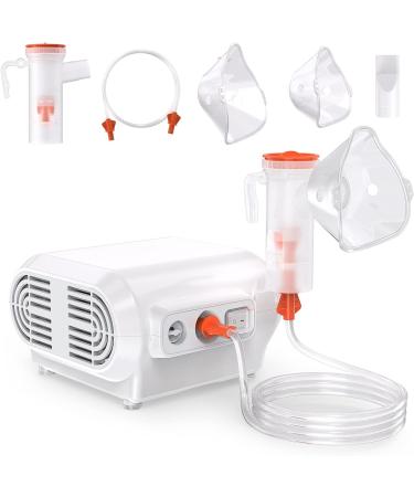 Portable Compressor Nebulizer for Adults and Kids - Adjustable Steam Inhaler for Home or Travel - Buy Online on GoSupps.com