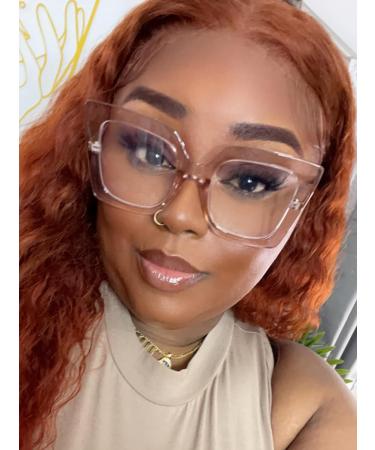 AIEYEZO Oversized Blue Light Glasses for Women | Anti-Fatigue & Headache Relief | Clear Grey Eyeglasses 52mm - Shop Now - Buy Online on GoSupps.com