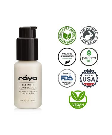 Raya Blemish Control Gel | Oil Control Facial Treatment Serum for Oily Acne-Prone Skin | Clear Blemishes & Breakouts - Buy Online on GoSupps.com