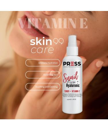 PRSS Snail Mucin + Hyaluronic Hydrating Toner 6 oz | Nourishing Skincare for All Skin Types - International Shipping Available - Buy Online on GoSupps.com
