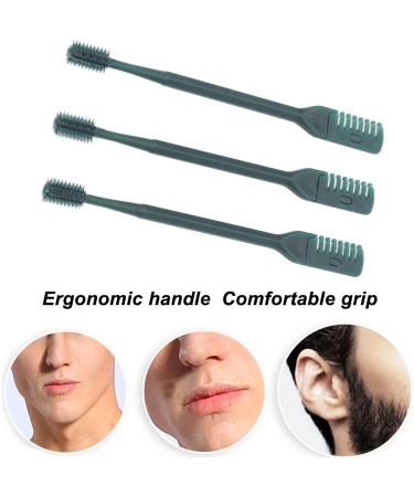 Cryfokt 3 Piece Manual Nose Hair Trimmer Professional Safety Nose Hair Knife Double Head Nostril Cleaner Eyebrow Nose Trimmer Nose Hair Clipper for Eyebrows Neck Nose Ears - Buy Online on GoSupps.com