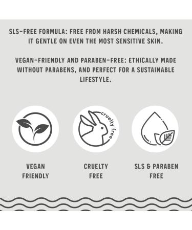 Palmsafe Bubblegum Luxury Hand Wash Soothing Hand Cleanser Hydrates Sensitive or Irritated Skin - Natural Bioactives to Nourish and Moisturise Vegan-friendly - Buy Online on GoSupps.com