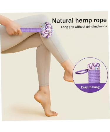 2PC Massage Hammer Set - Wormohwood Massage Stick 10.24in with Flower Pattern & Non-Slip Design - Body Massage Tool for Ultimate Relaxation - Buy Online on GoSupps.com