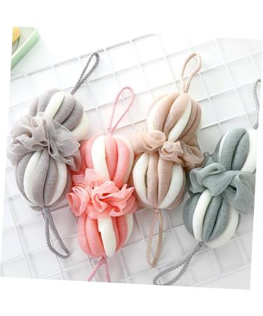 Beaupretty Quick Dry Sponge Bath Pouf mesh Puff Scrubber Bath Scrub loofah Bath loofahs Sponge Bath Shower Sponge loofah Sponge Bath mesh Bath Sponge Natural Sponge Back loofah Bath Shower - Buy Online on GoSupps.com