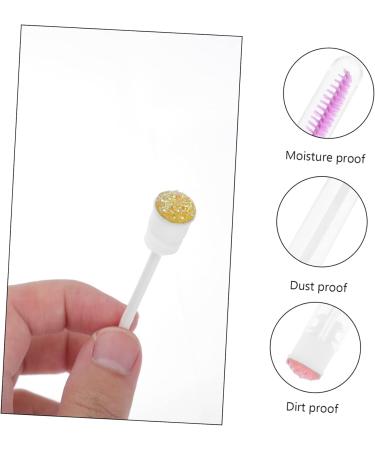 Didiseaon 10pcs Eyelash Brush Eyebrow Brush Makeup Stuff Makeup Plastic Brush Wands Woman With Diamond - Buy Online on GoSupps.com