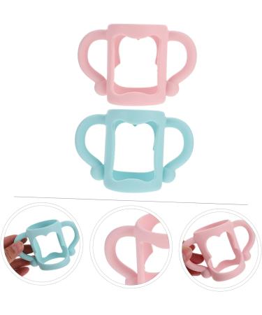 ibasenice 6 Pcs Universal Silicone Handle Feeding Bottle Handle Bottle Handle Bottle Holder Bottle Handles Milk Bottle Handle Breast Milk Cup Assorted Colorx3pcs 10.7x4.6cmx3pcs - Buy Online on GoSupps.com